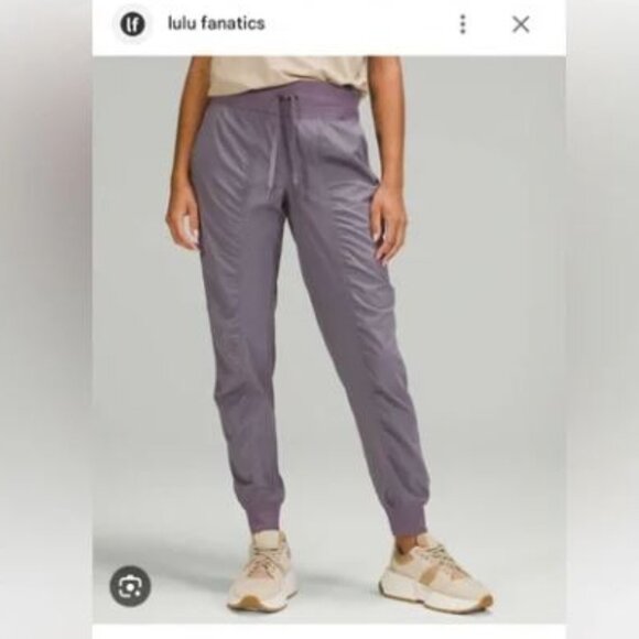 Lululemon | Dance Studio Jogger Pants Size 10 Mid Rise Full Length Lavender Lux - Picture 1 of 9